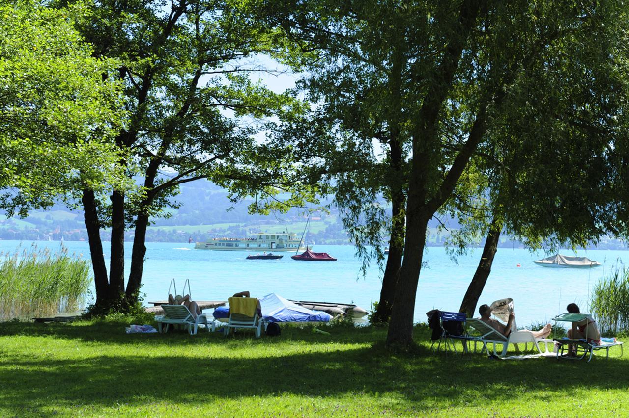 Hotel Haberl - Attersee المظهر الخارجي الصورة