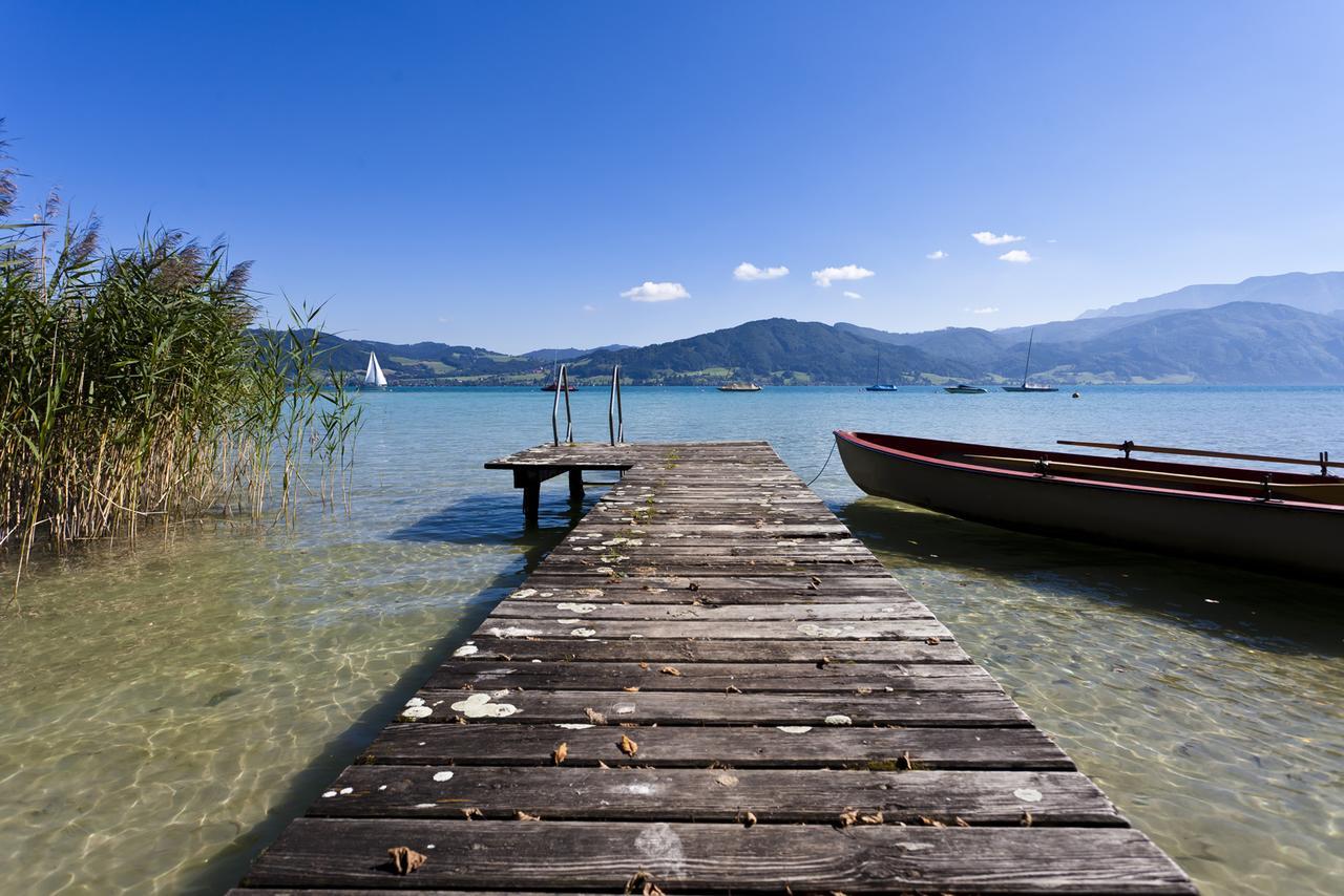 Hotel Haberl - Attersee المظهر الخارجي الصورة